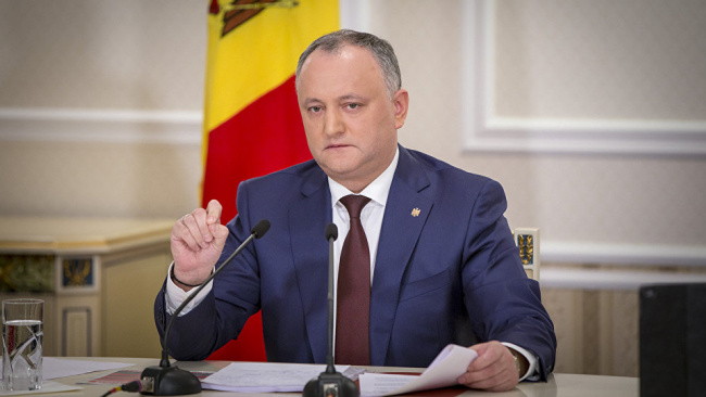 Президент Молдавии надеется на переговоры с Путиным по транзиту газа Президент Молдавии надеется на переговоры с Путиным по транзиту газа