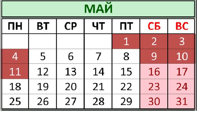Календарь майских праздников 2025 году Как отдыхаем на майские праздники 2015: календарь выходных