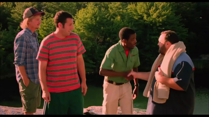 Комедия "Одноклассники 2" с Адамом Сендлером и Крисом Роком стартовала ...