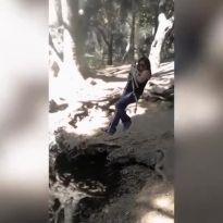 Когда передумала прыгать