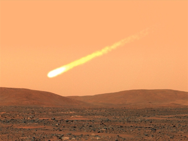 Комета врежется в Марс