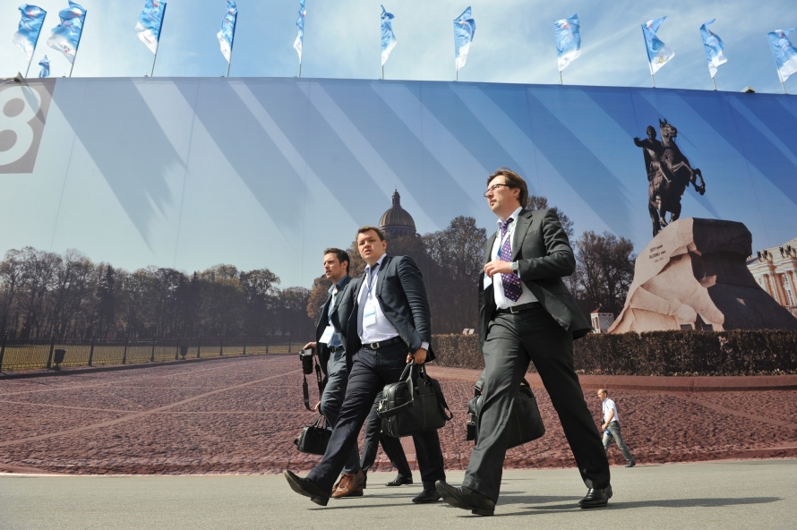 первый день XVIII Петербургского международного экономического форума