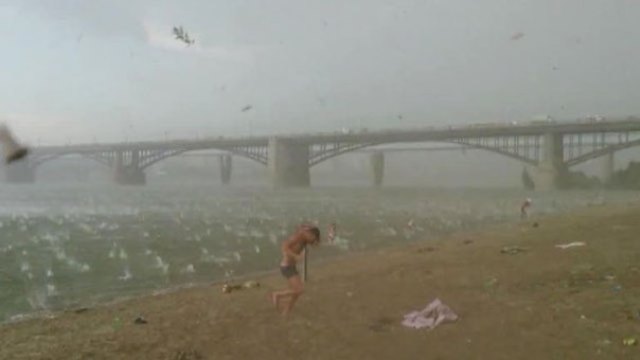 ураган в новосибирске