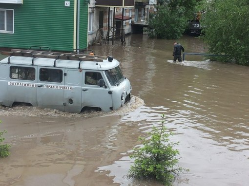 Наводнение в Горном Алтае в мае 2014