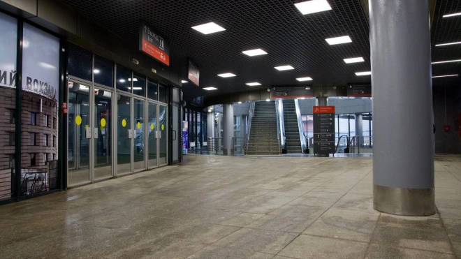 На Ладожском вокзале реконструировали помещения, примыкающие к вестибюлю станции метро