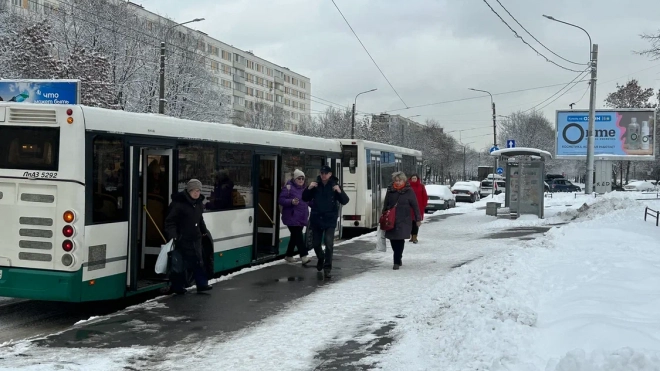 В Петербурге внесли изменения в работу 12 маршрутов наземного транспорта