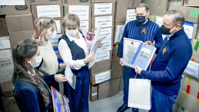 В Петербурге собрано свыше 60 т гуманитарной помощи для ДНР и ЛНР