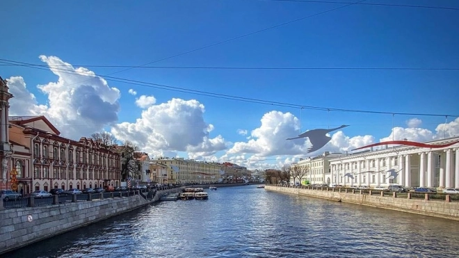 В последний день апреля в Петербурге будет тепло и сухо