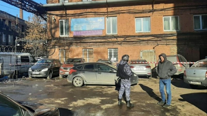 В Петербурге сотрудники ОМОН Росгвардии обнаружили гранату