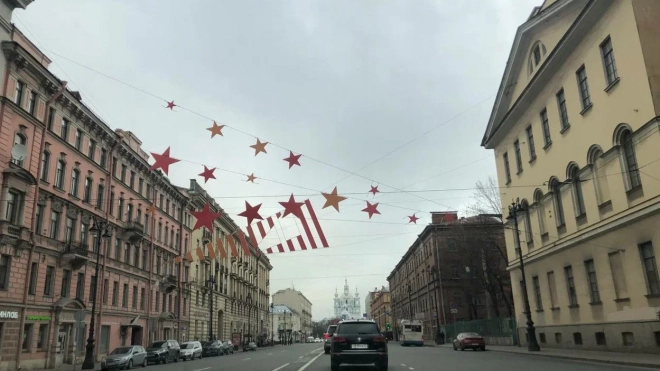 В День Победы небо над Петербургом затянет тучами