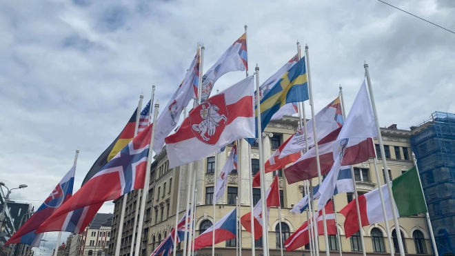 Мэр Риги распорядился снять флаги Международной федерации хоккея после письма Фазеля