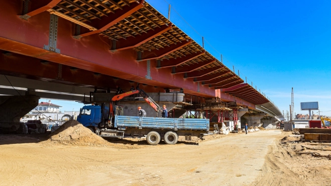 В сентябре завершится реконструкция Лиговского путепровода