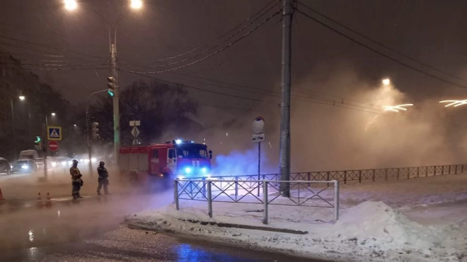 На месте коммунальной аварии во Фрунзенском районе заменили трубы