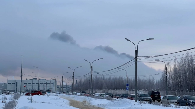 Роспотребнадзор проверил воздух в четырех районах Петербурга после пожара в Шушарах