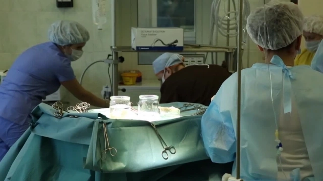 В Петербурге хирурги удалили у младенца двухкилограммовую опухоль на вторые сутки его жизни 