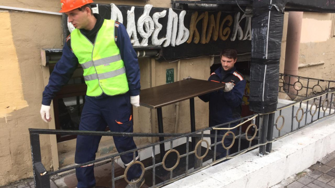 ККИ выселил кафе 