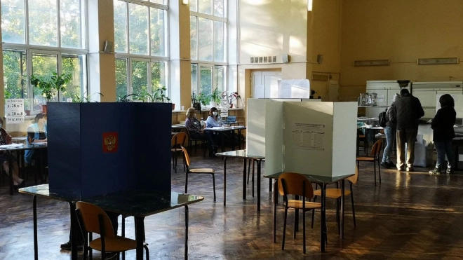 Более 34% составила явка на выборы в Ленобласти 19 сентября