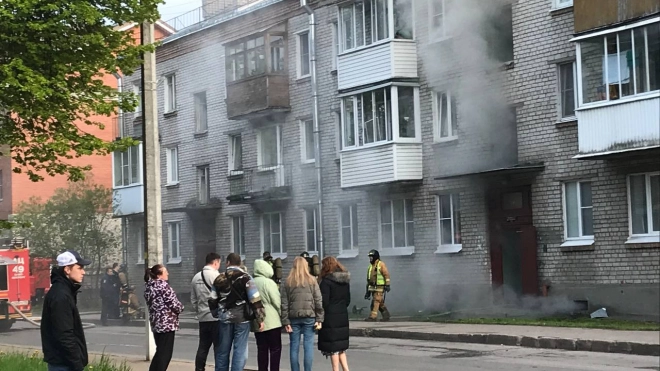 Пожар в Павловске изменил трассы общественного транспорта