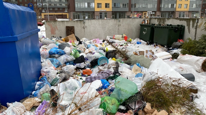 Дополнительные мусоровозы вышли на линии в Петербурге. В феврале их ждет подкрепление