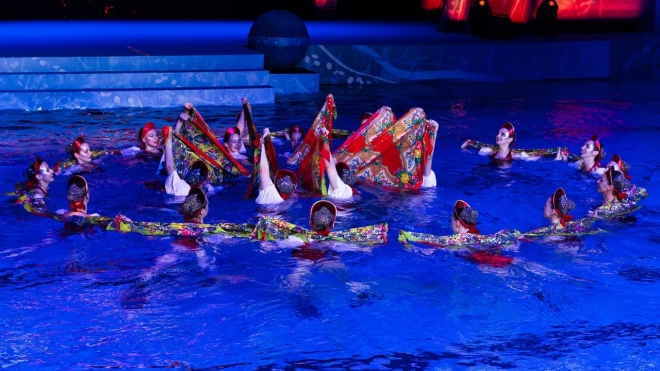 Петербург в эти выходные примет фестиваль синхронного плавания  "Живая вода"