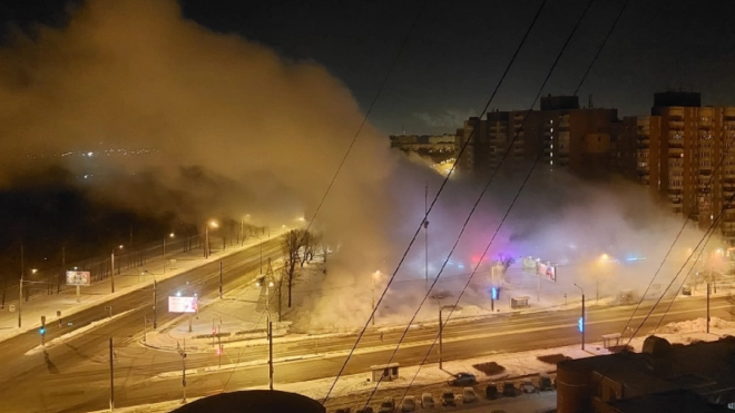 Теплоэнергетики завершат работы на трубопроводе на проспекте Ветеранов ночью 4 декабря