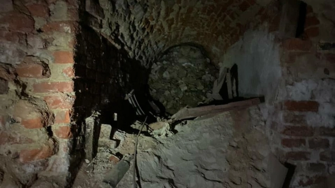На Арсенальной набережной нашли исторический тоннель 