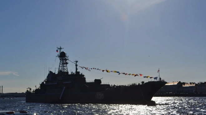 За порядком на петербургском параде ВМФ следили более 1 000 росгвардейцев 