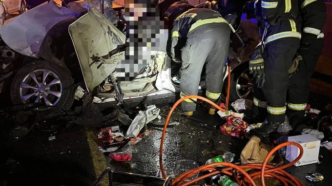 На Кронштадтской транспортной развязке в аварии погиб 23-летний водитель