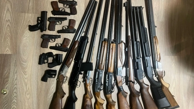 У жителей Купчино за неделю изъято более 20 единиц оружия