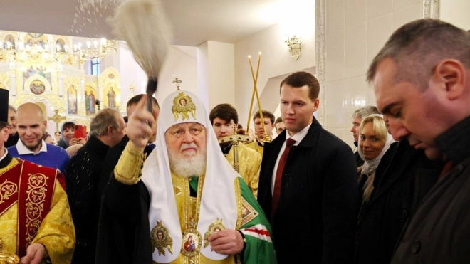 Патриарх Кирилл освятил восстановленный храм поселка Комарово