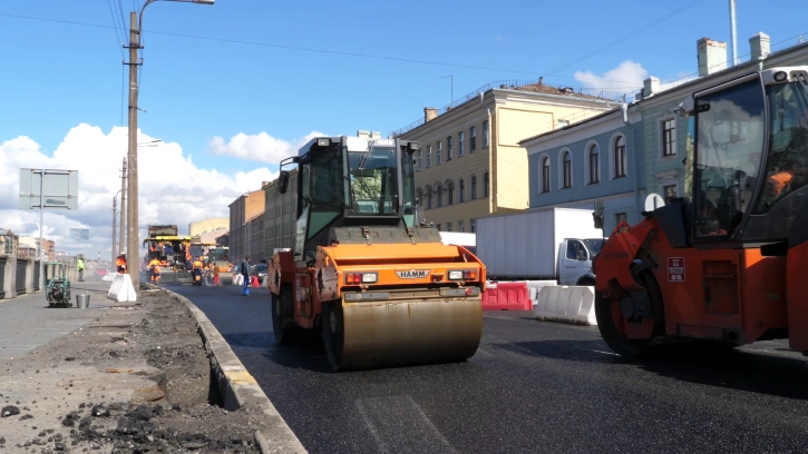 В 2022 году в Петербурге планируют отремонтировать 46 городских улиц 