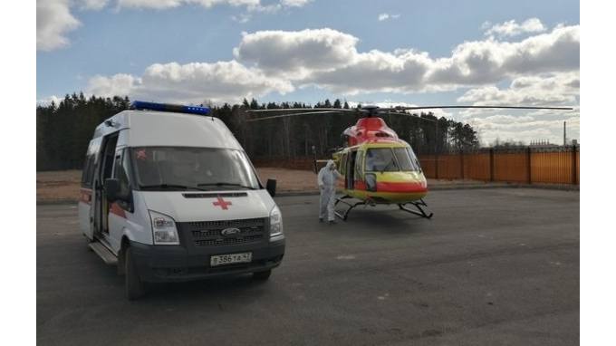 Анестезиологи в Бокситогорске оказали помощь мужчине с подозрением на коронавирус
