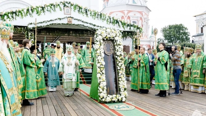 В Петербург в сентябре привезут мощи Сергия Радонежского