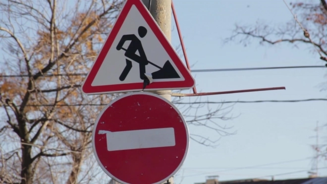 В Петербурге ограничат движение для транспорта в трех районах с 9 ноября