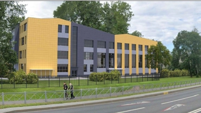 КГА показал облик школы на 550 мест в Стрельне
