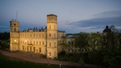 На реставрацию фасадов Гатчинского дворца направлено 217,9 млн рублей