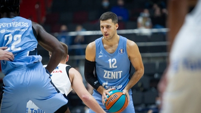 Баскетболисты "Зенита" обыграли "Калев" на старте сезона Единой лиги ВТБ