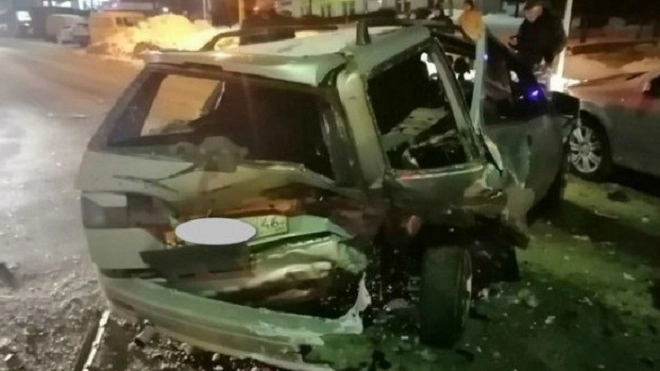 В Курской области пьяный водитель стал виновником ДТП с шестью машинами