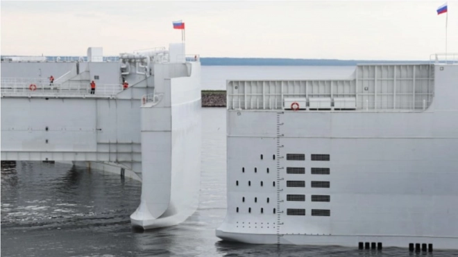 На петербургской дамбе улучшат систему, прогнозирующую подъем уровня воды