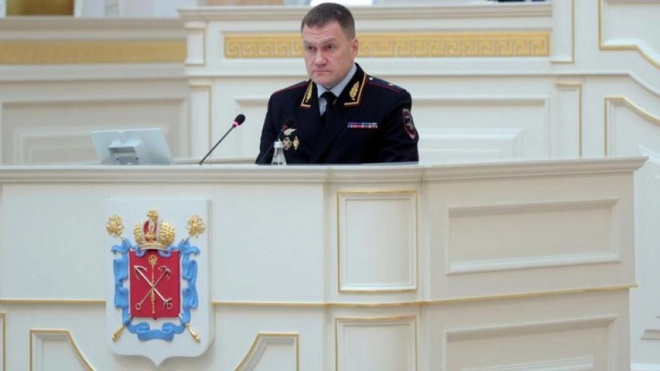 Начальник ГУ МВД Петербурга Плугин отчитается перед парламентом 17 марта