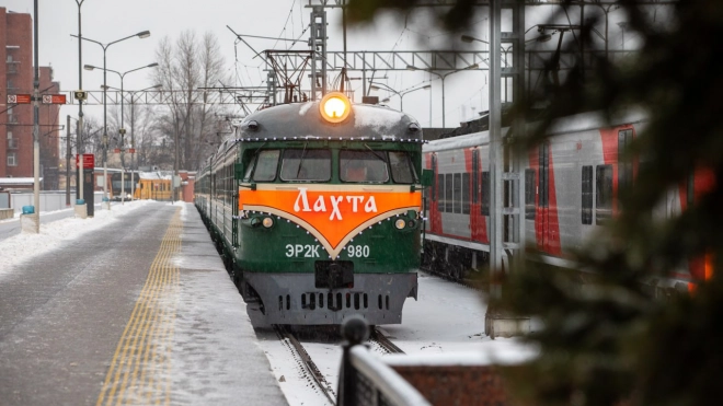С 30 декабря между Выборгом и Петербургом будет курсировать поезд "Лахта"