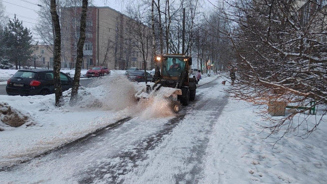 С улиц Петербурга за неделю вывезли почти 222 тыс. "кубов" снега