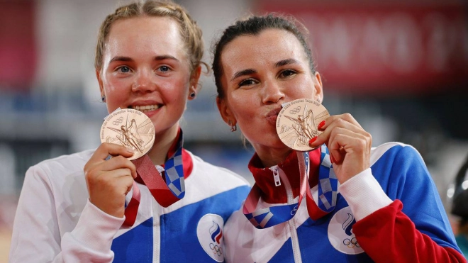 Велогонщицы Хатунцева и Новолодская принесли России 61-ю медаль Олимпиады
