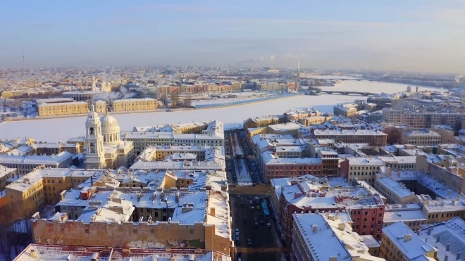 До -14 градусов опустится температура в Петербурге 15 февраля