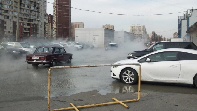 Прокуратура проведет проверку после падения авто под асфальт в Петербурге