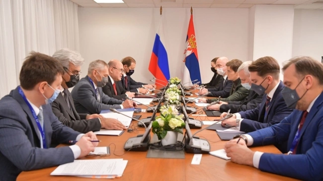 Мишустин: Россия и Сербия в январе-сентябре нарастили товарооборот на 20%