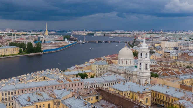 Из-за циклона в Петербурге 9 июля выпадут осадки 