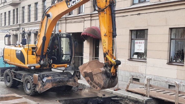 На 9-ой Советской улице завершилась реконструкция тепломагистрали "Рылеевская"