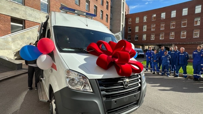 Всеволожская станция скорой помощи обновила автопарк скорых