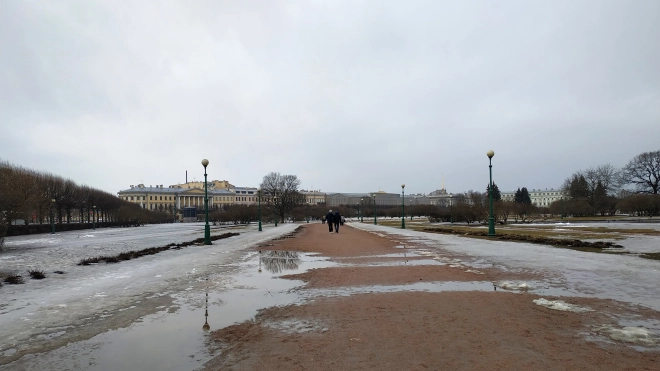 8 апреля в Петербурге воздух прогреется до +8..+10 градусов